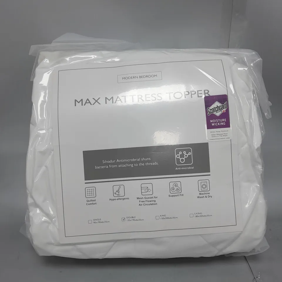 MAX MATRESS TOPPER 