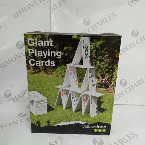 GIANT PLAYING CARDS