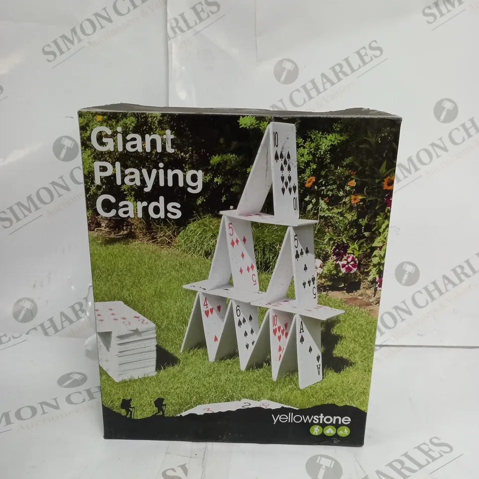 GIANT PLAYING CARDS