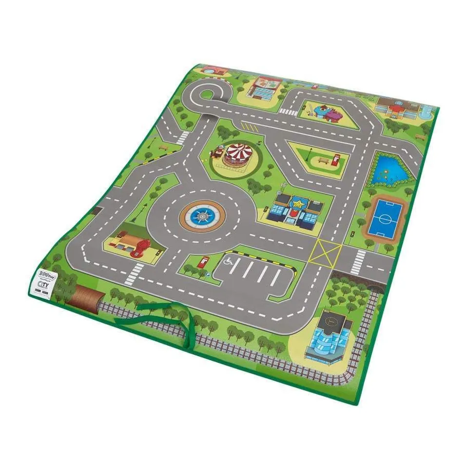 BRAND NEW SEALED MULTI-COLOURED CHILDREN'S CITY 3D PLAY MAT