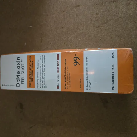 KOJIC ACID EXFOLIATING PEEL SOLUTION – 200ML (DR MELAXIN)