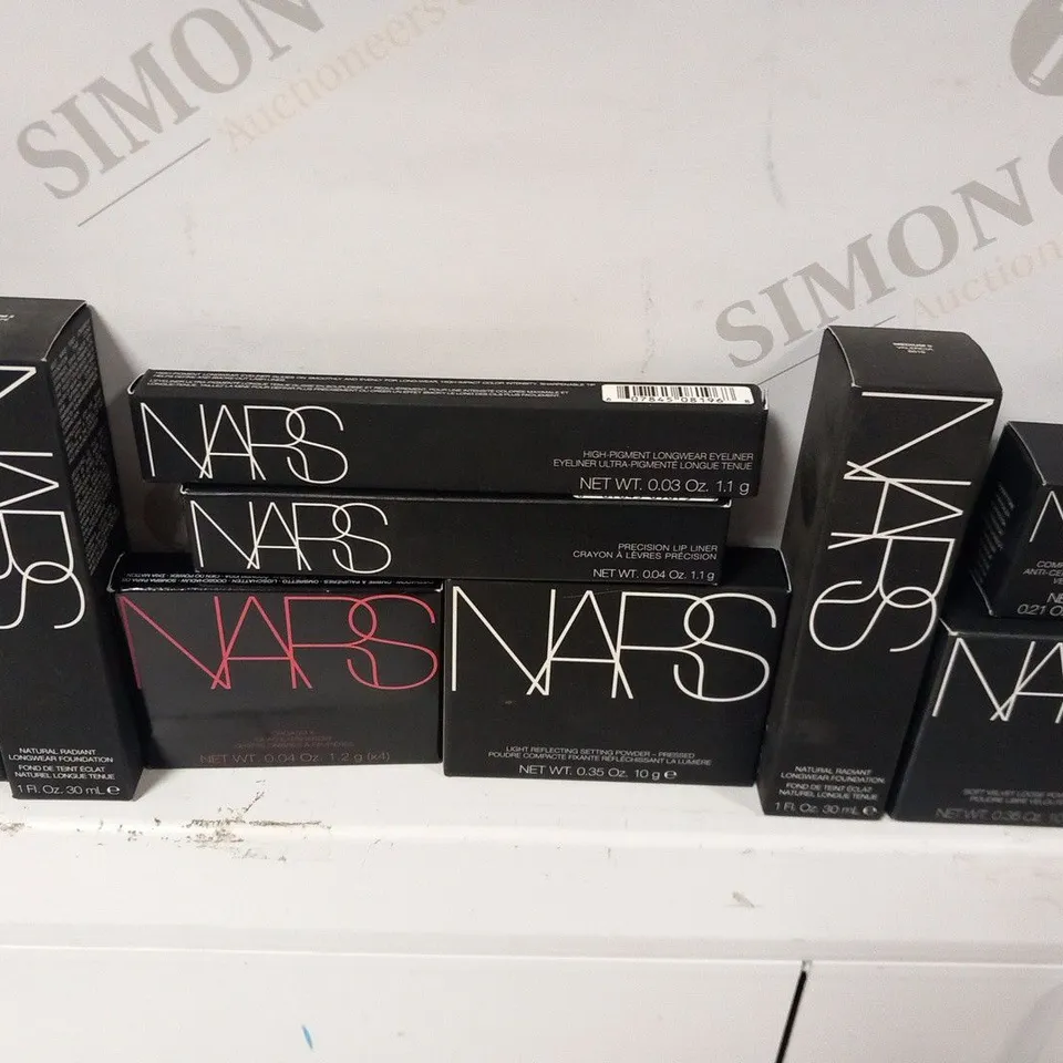 APPROXIMATELY 75 ASSORTED NARS COSMETICS PRODUCTS TO INCLUDE; 