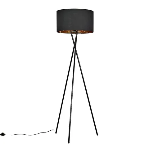 BOXED AADHAV 154CM TRIPOD FLOOR LAMP