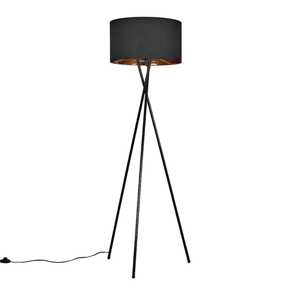 BOXED AADHAV 154CM TRIPOD FLOOR LAMP