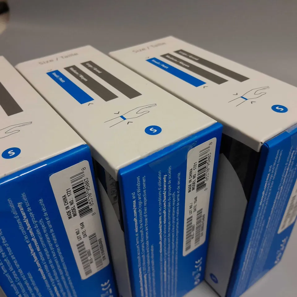 LOT OF 3 BOXED MICROSOFT BANDS