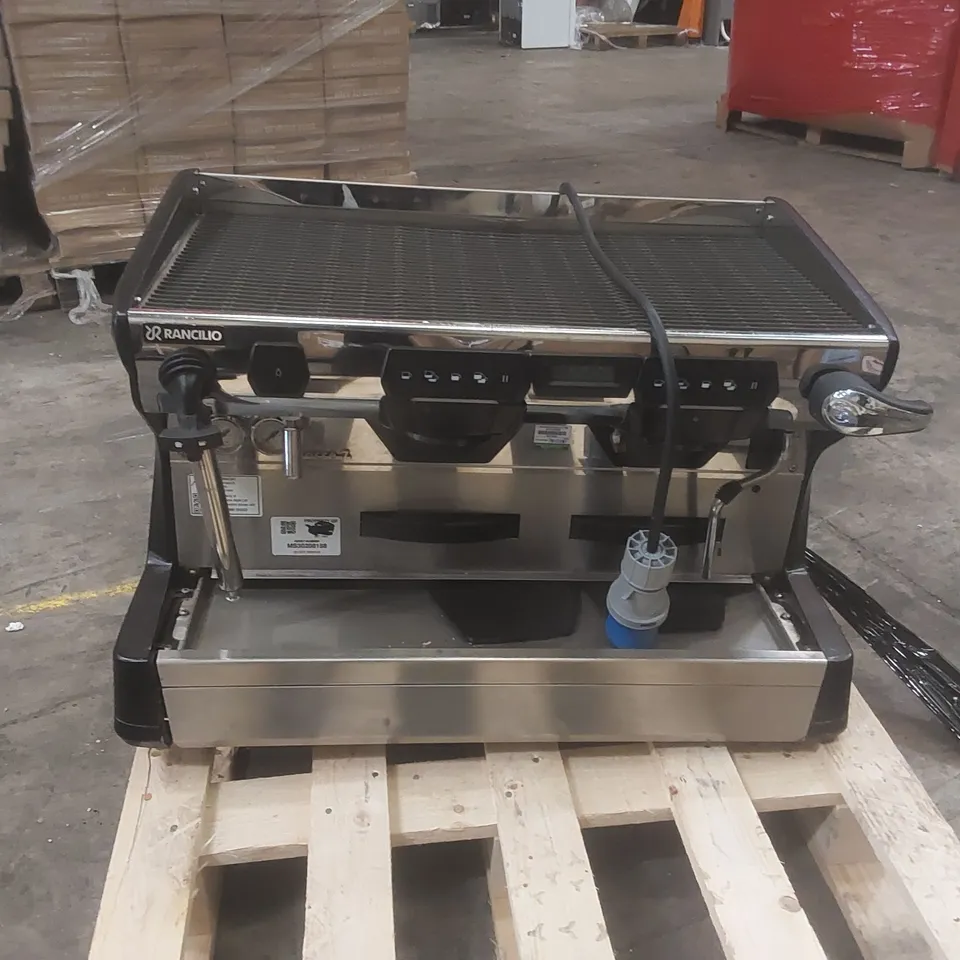 RANCILIO CLASSE 7 COMMERCIAL 2 GROUP COFFEE MACHINE