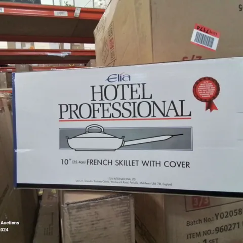 BOXED HOTEL PROFESSIONAL 10" FRENCH SKILLET WITH COVER 