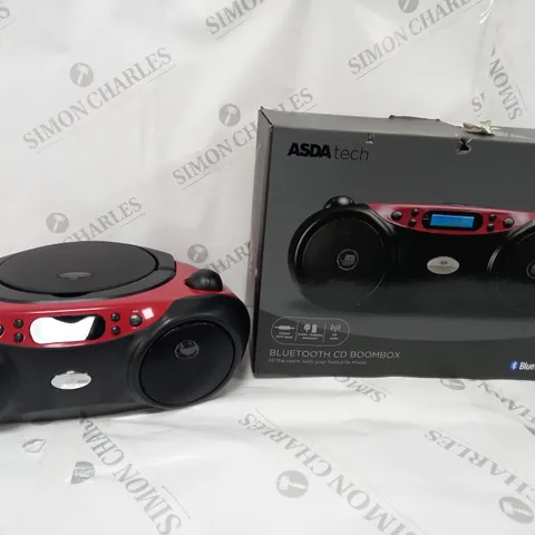 BOXED BLUETOOTH CD BOOMBOX 