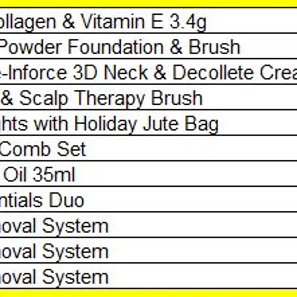PALLET OF APPROXIMATELY 34 ASSORTED PRODUCTS TO INCLUDE;