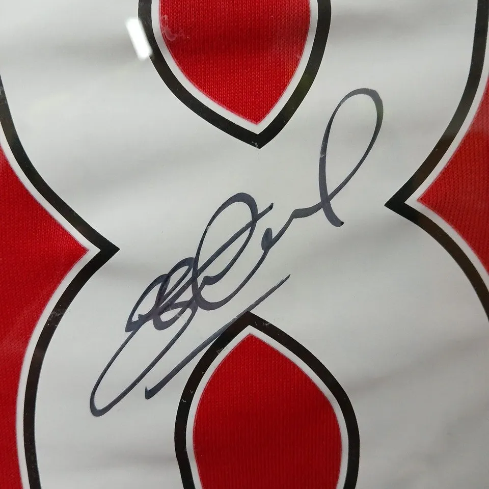 FRAMED STEVEN GERRARD SIGNED LIVERPOOL SHIRT: HOME, 2012-13  COMPACT - CERTIFIED AUTHENTICITY - COLLECTION ONLY 