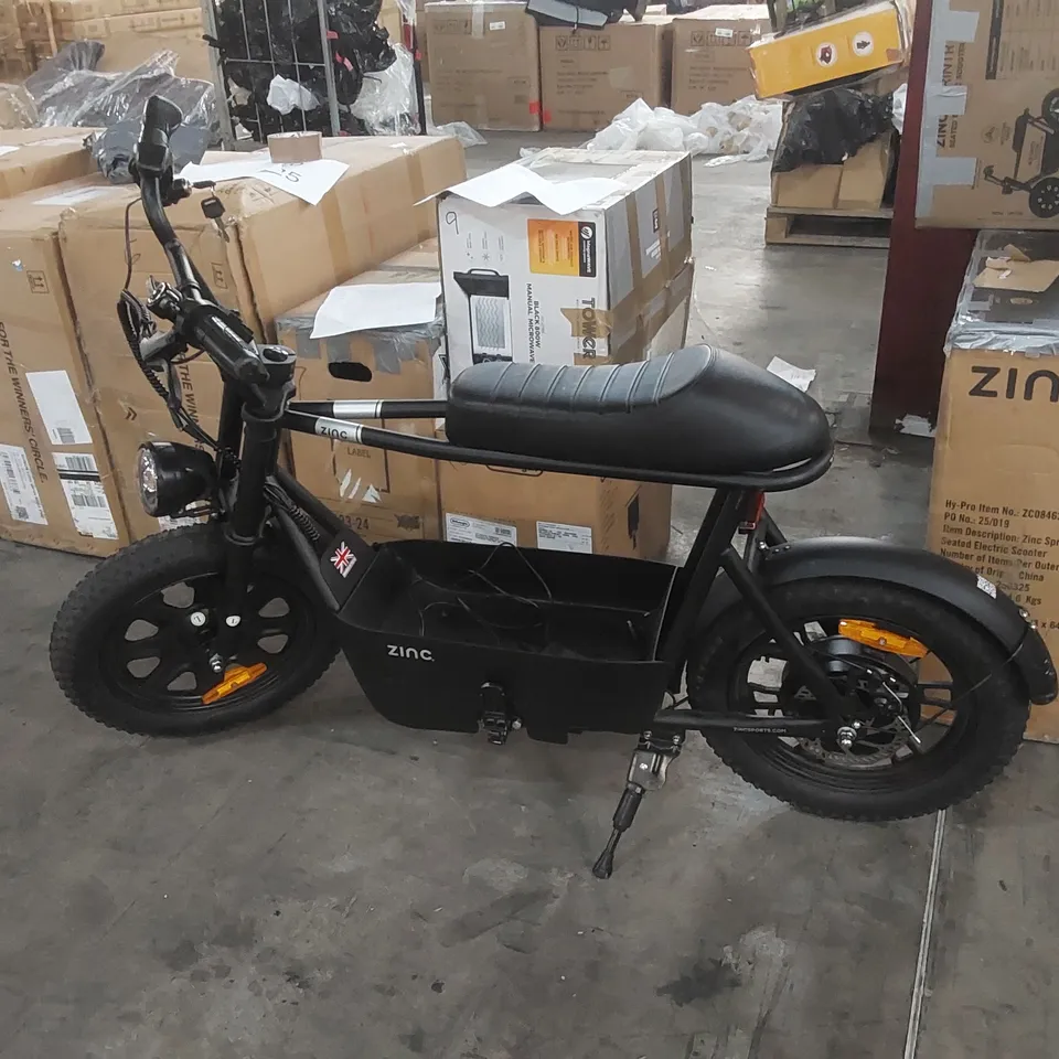 ZINC SPRINTR SEATED ELECTRIC SCOOTER
