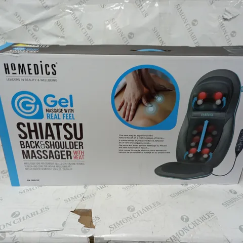 BOXED HOMEDICS SHIATSU BACK AND SHOULDER MASSAGER SGM-1600H-EUX