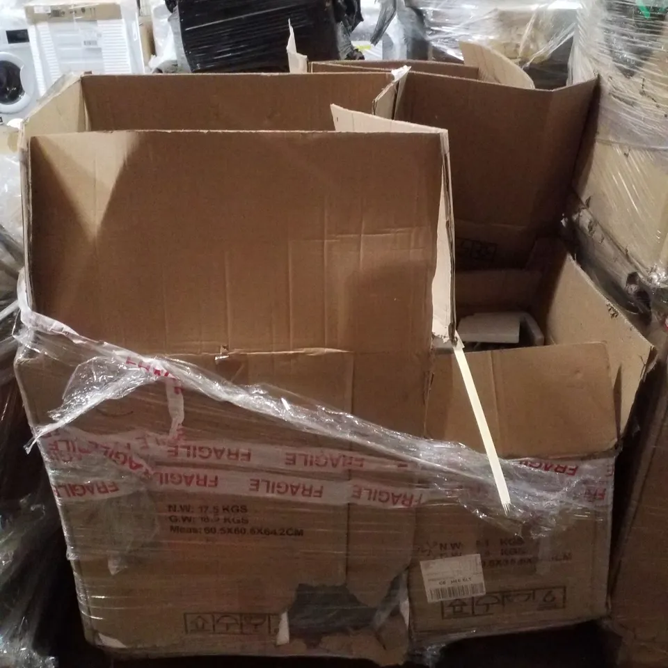 PALLET CONTAINING 4 ASSORTED WALL MOUNTED DATA CABINETS