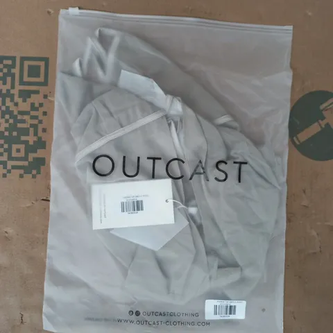 BAGGED OUTCAST PHONIX TOP IN GREY SIZE MEDIUM