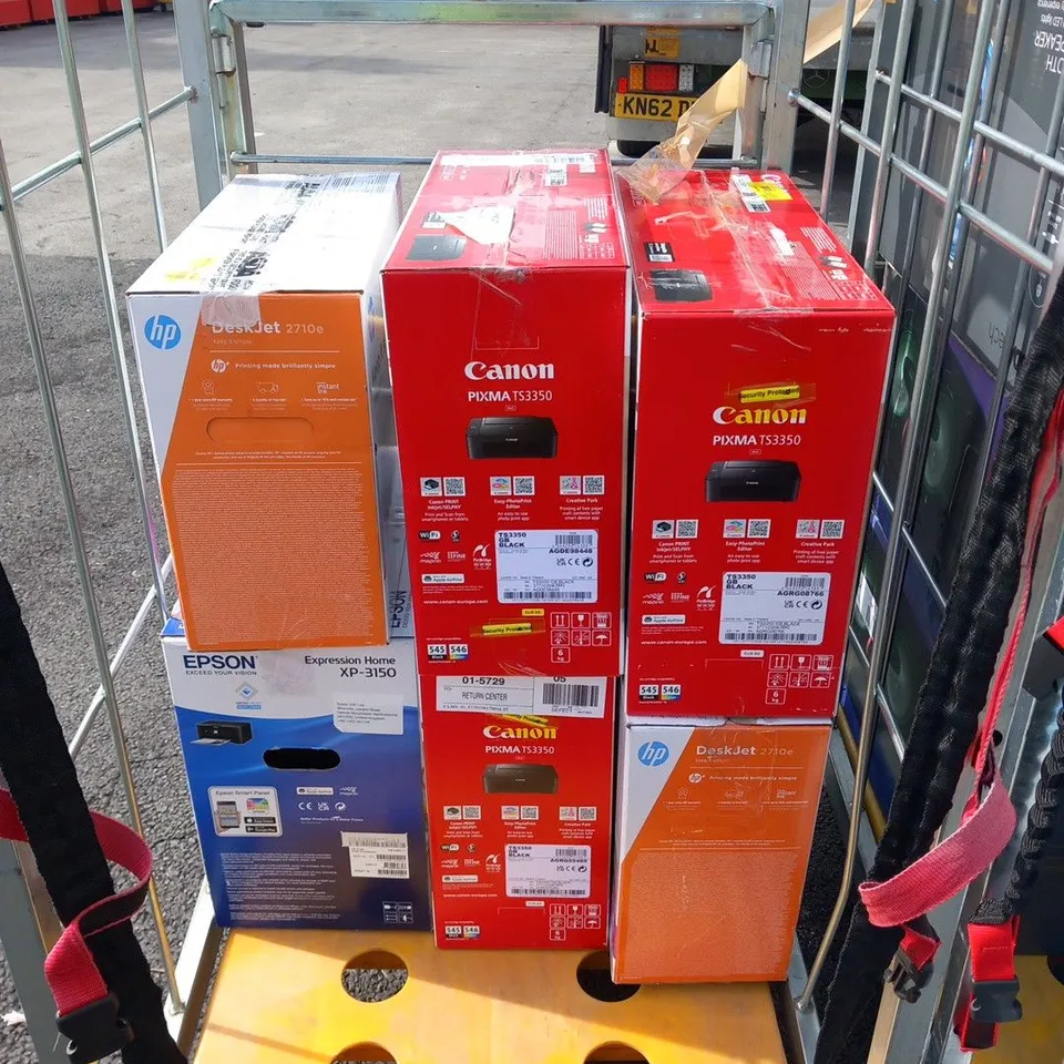 APPROXIMATELY 6 ASSORTED PRINTERS TO INCLUDE; CANNON, HP AND EPSON