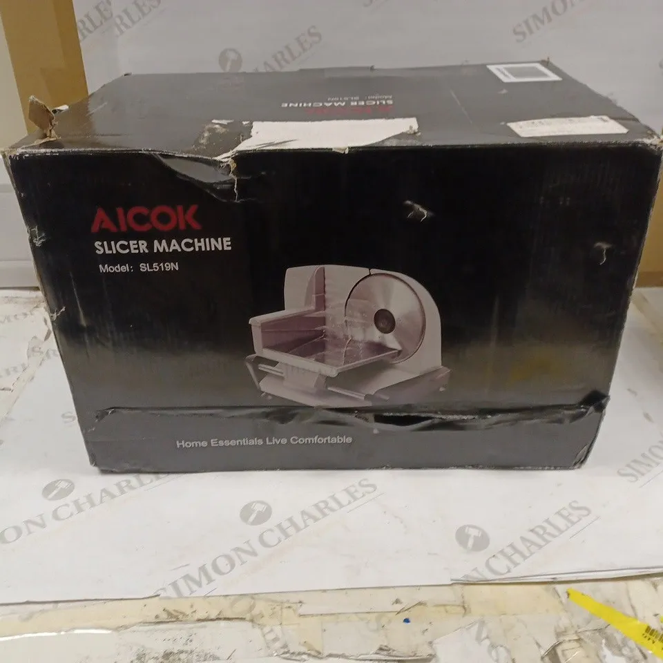 AICOK SLICER MACHINE MODEL SL519N 