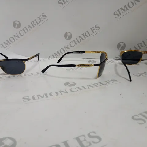 BOX OF APPROX 9 PAIRS OF ROLLING 616 SUNGLASSES.