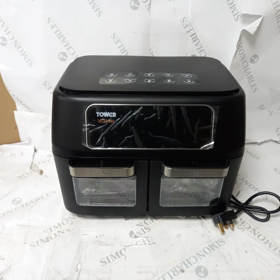 BOXED TOWER VORTX VIZION EXPRESS DUAL 11L AIR FRYER