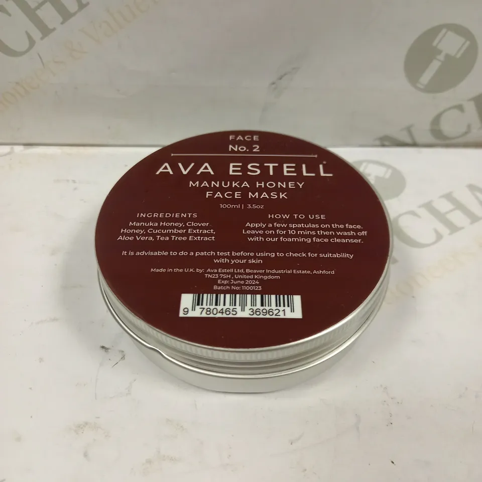 AVA ESTELL NO2 MANUKA HONEY FACE MASK - 100ML