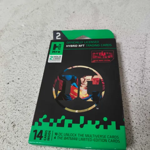 BATMAN LIMITED EDITION HYBRID NFT TRADING CARDS PACK – 14 CARDS INSIDE 