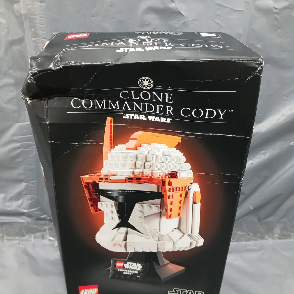 BOXED LEGO STAR WARS CLONE COMMANDER CODY HELMET [SET 75350] RRP £60