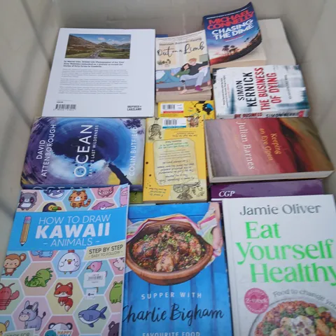 LARGE QUANTITY OF ASSORTED FICTION AND NON FICTION BOOKS