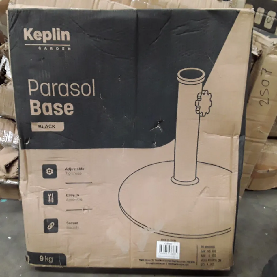 BOXED KEPLIN PARASOL BASE - BLACK