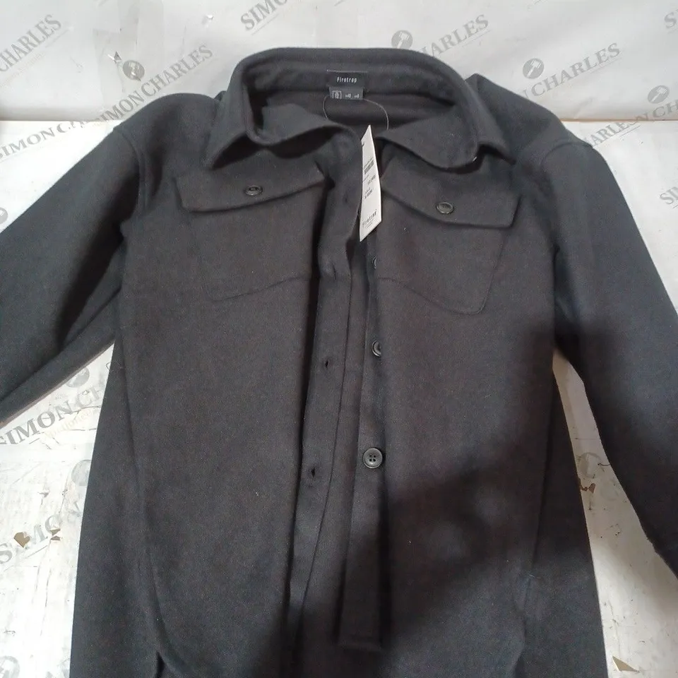 FIRETRAP SHACKET IN BLACK - UK 12