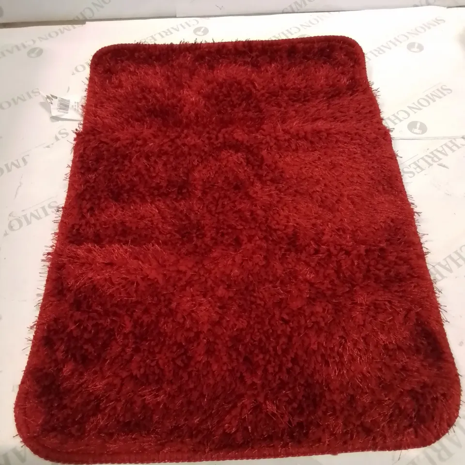 BRAND NEW PACO HOME 815 SIERRA RED 40X55CM BATH MAT