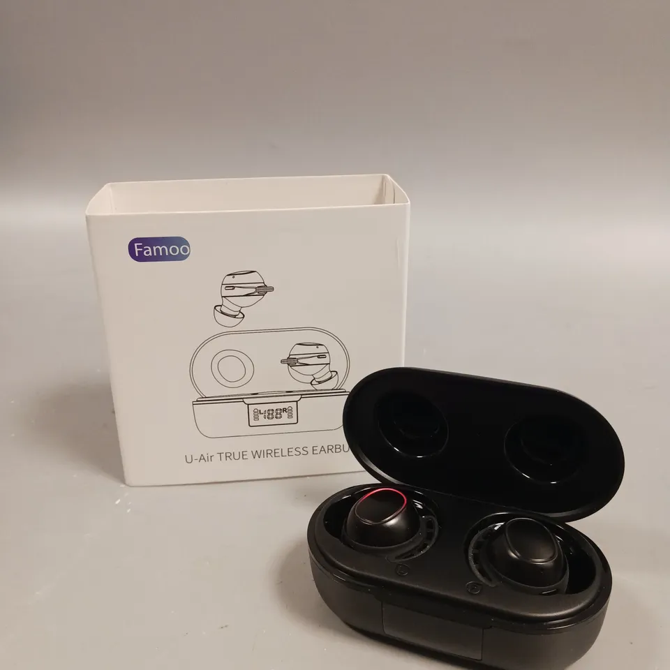 BOXED FAMOO U-AIR TRUE WIRELESS EARPHONES 