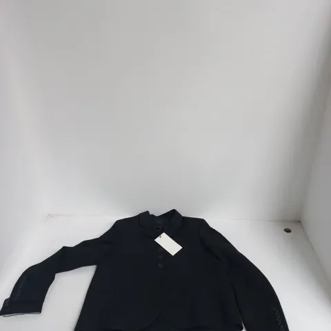 ZARA BLACK BLAZER – WOMEN'S, UK 8-10 (S) – MADE IN MOROCCO