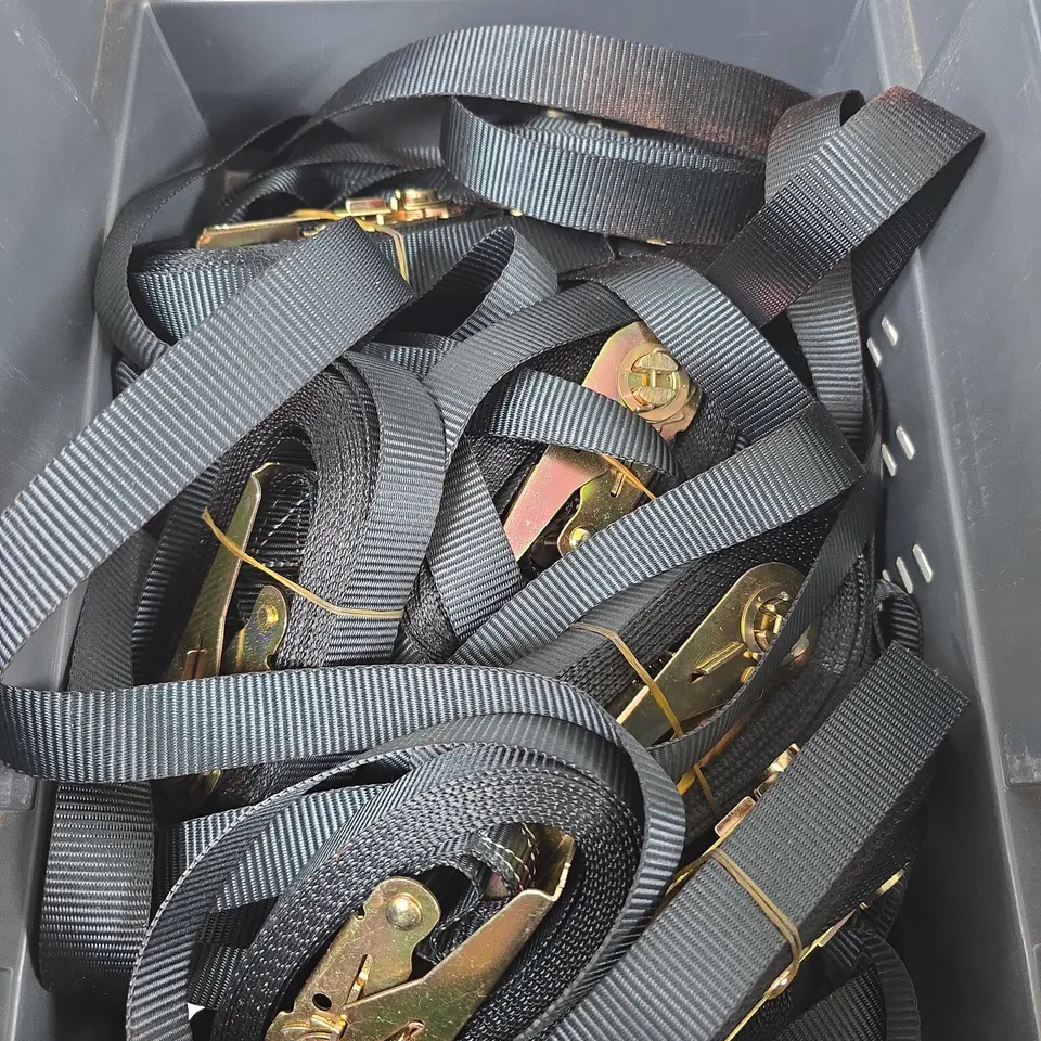 APPROXIMATELY 10 RATCHET STRAPS
