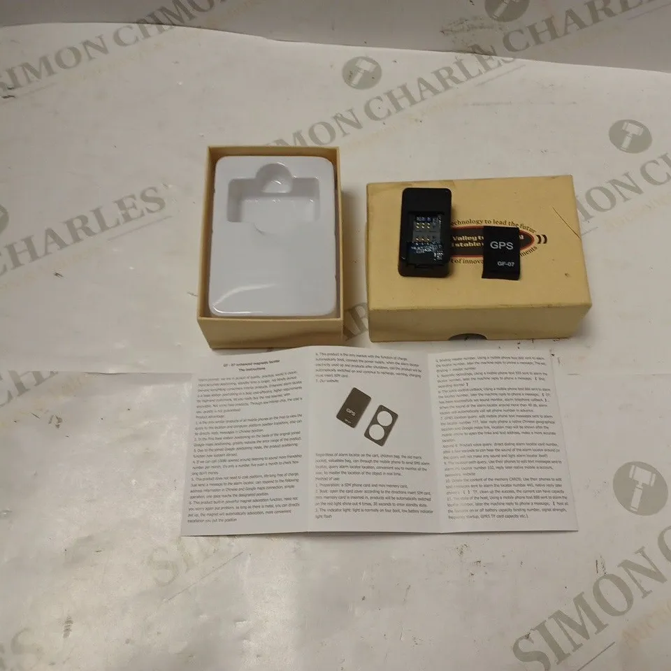 BOXED ENHANCED MAGNETIC LOCATOR WITH INSTRUCTIONS - MODEL GF-07
