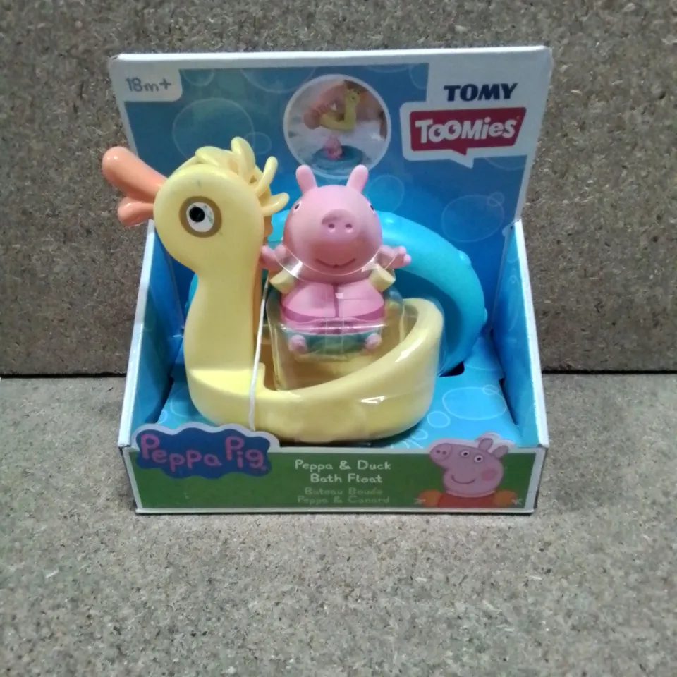 BOXED PEPPA & DUCK BATH FLOAT