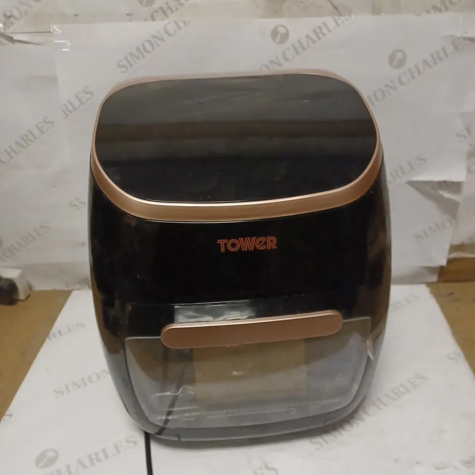 TOWER XPRESS PRO DIGITAL AIR FRYER OVEN - BLACK & ROSE GOLD [T17039RGB]