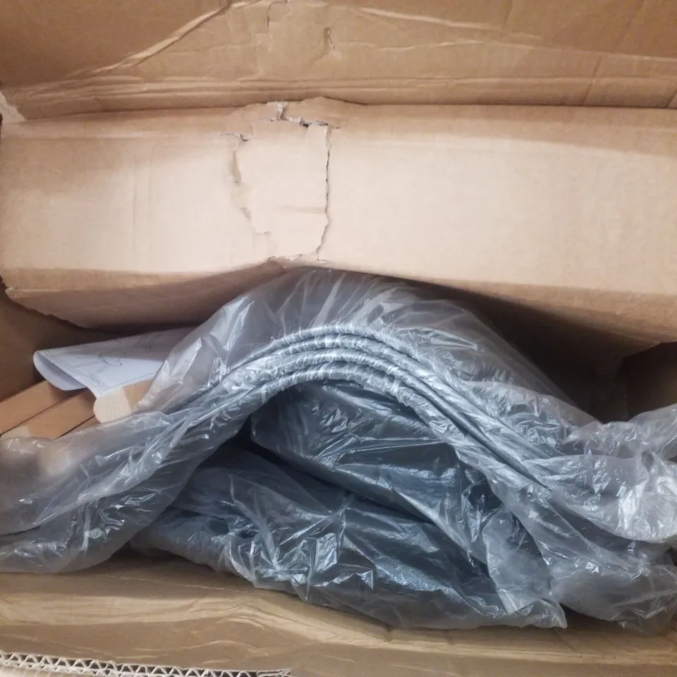 BOXED MOF HOME SET OF 4 DARK GREY DINING CHAIRS
