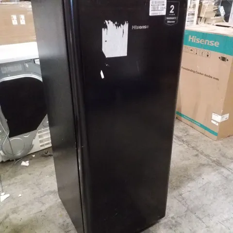 HISENSE RR220D4BBE FREESTANDING FRIDGE - BLACK