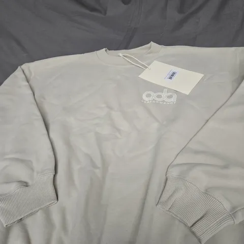 ADANOLA PERFORMANCE OVERSIZED SWEATSHIRT SIZE SMALL