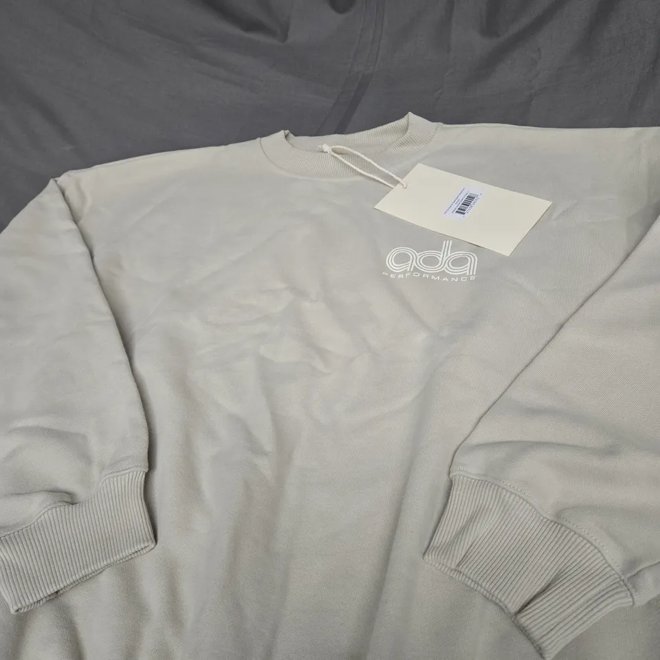 ADANOLA PERFORMANCE OVERSIZED SWEATSHIRT SIZE SMALL