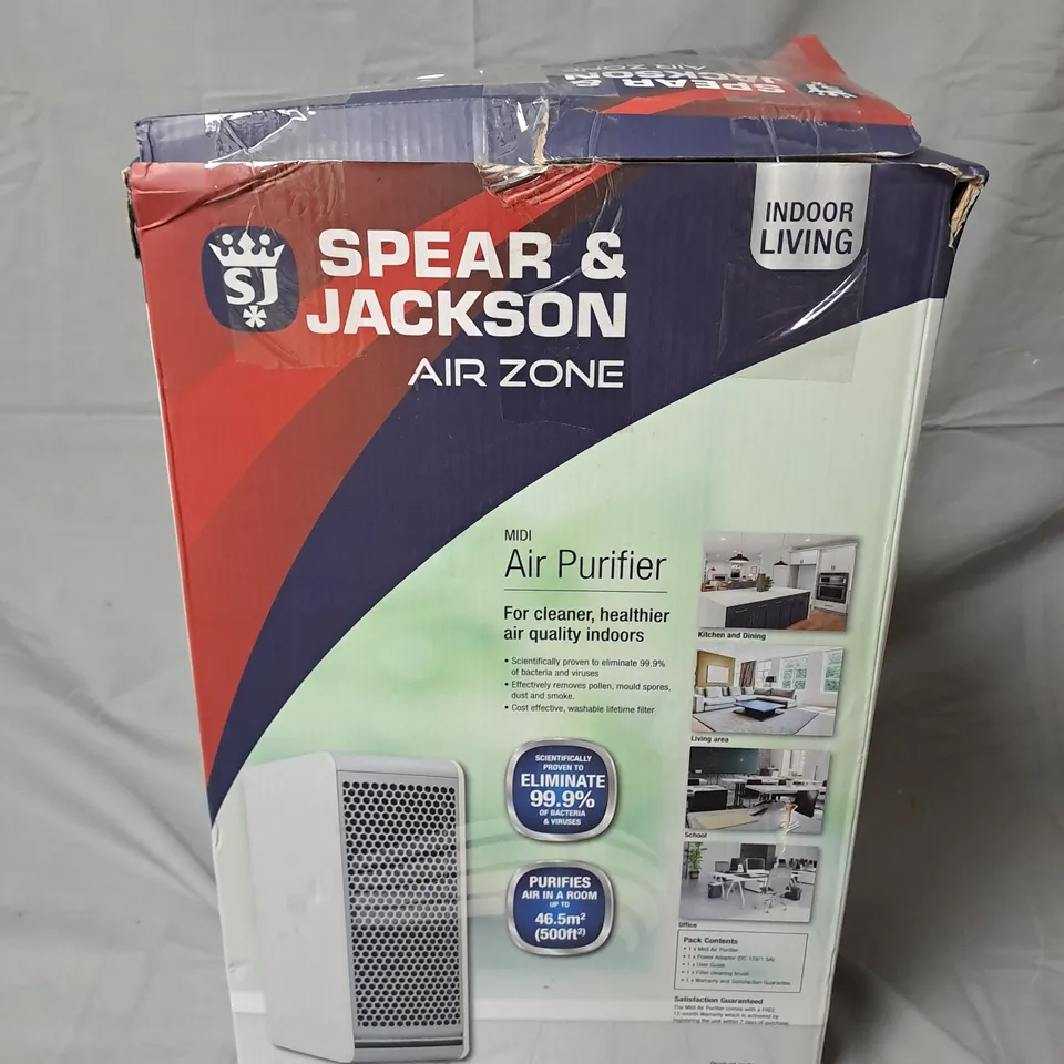 SPEAR AND JACKSON AIR ZONE MIDI AIR PURIFIER
