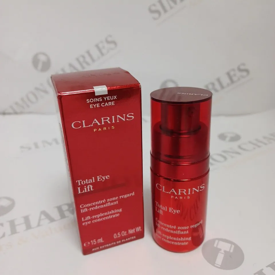 BOXED CLARINS EYE CARE TOTAL EYE LIFT 