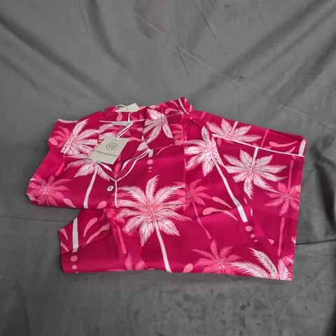CYBERJAMMIES PALM PRINT PYJAMA SET β PINK - SIZE 14