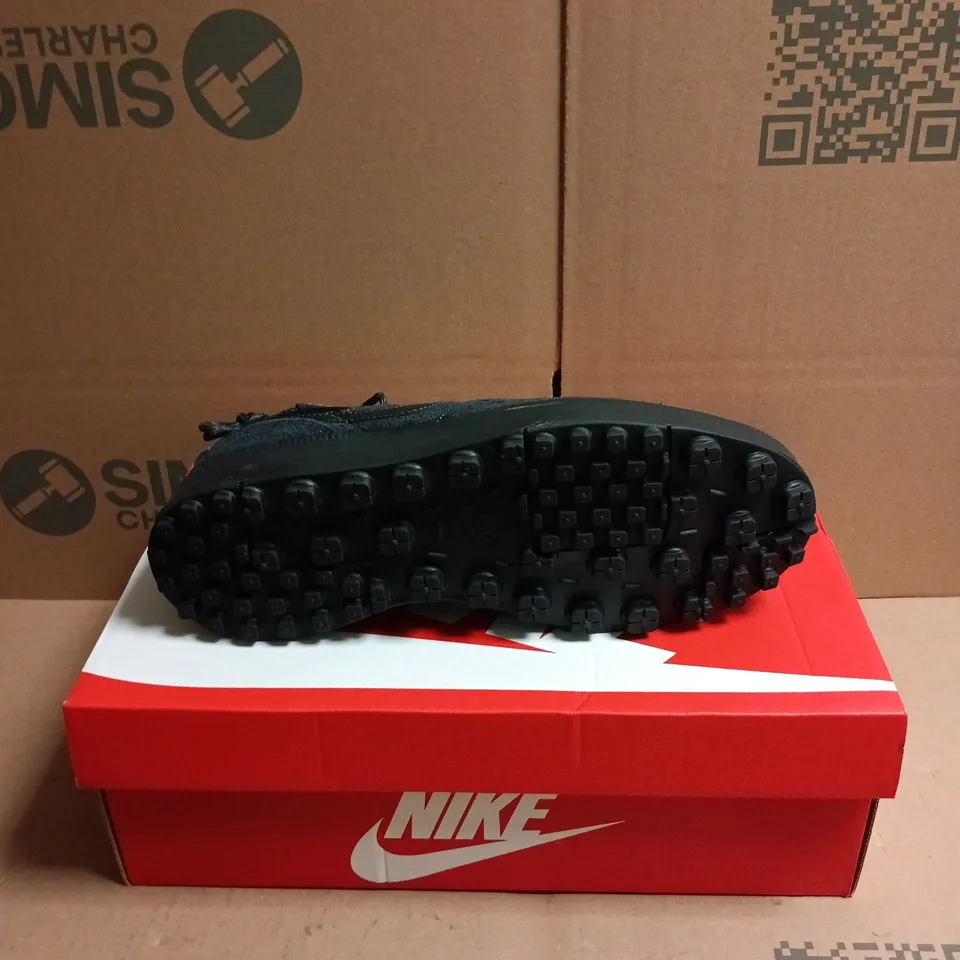 BOXED PAIR OF NIKE C1TY PREMIUM CORDURA TRAINERS IN A TRIPLE BLACK - 8.5