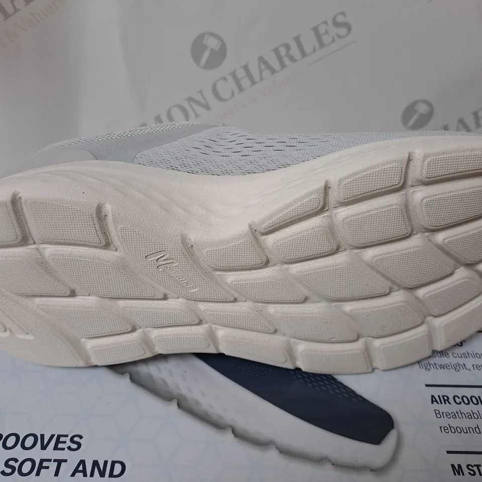 SKETCHERS GO RUN LITE IN GREY AND PINK SIZE 10 