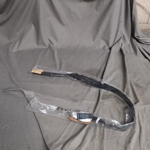  DISTURBIA ROSAMOTH DEBOSSED BUCKLE BELT - SILVER, SIZE S/M