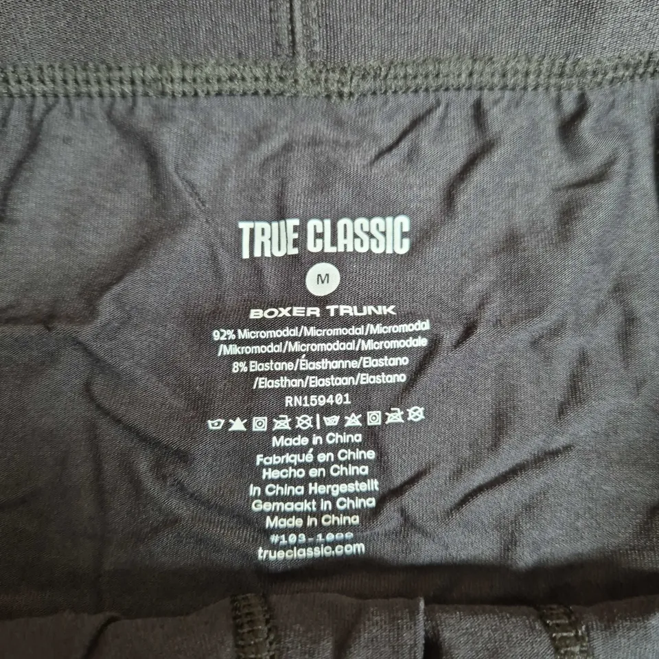 TRUE CLASSIC BOXER TRUNK – NAVY, MEN'S UNDERWEAR, SIZE M