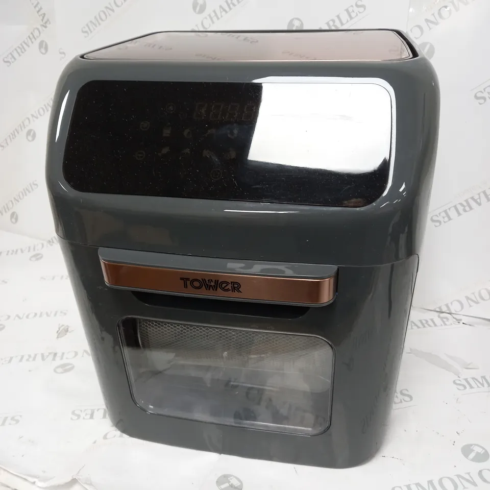 BOXED TOWER VORTEX T17064 AIR FRYER OVEN 12L - ROSE GOLD/GREY