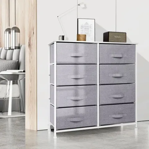 BOXED 8 DRAWER STORAGE DRAWER