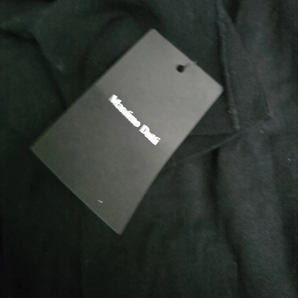 MASSIMO DUTTI TURTLE NECK TOP IN BLACK – SIZE L