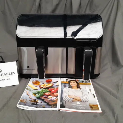COOK'S ESSENTIALS DUAL AIR FRYER 